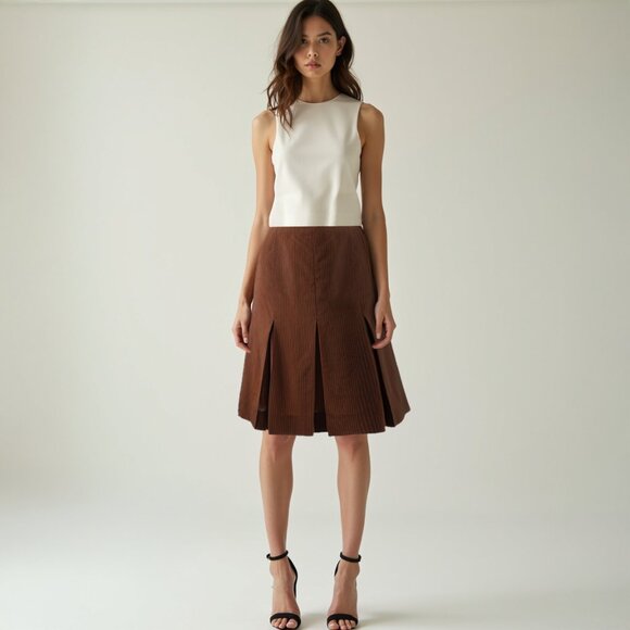 Jean-Paul GAULTIER FEMME Brown Skirt sz 40